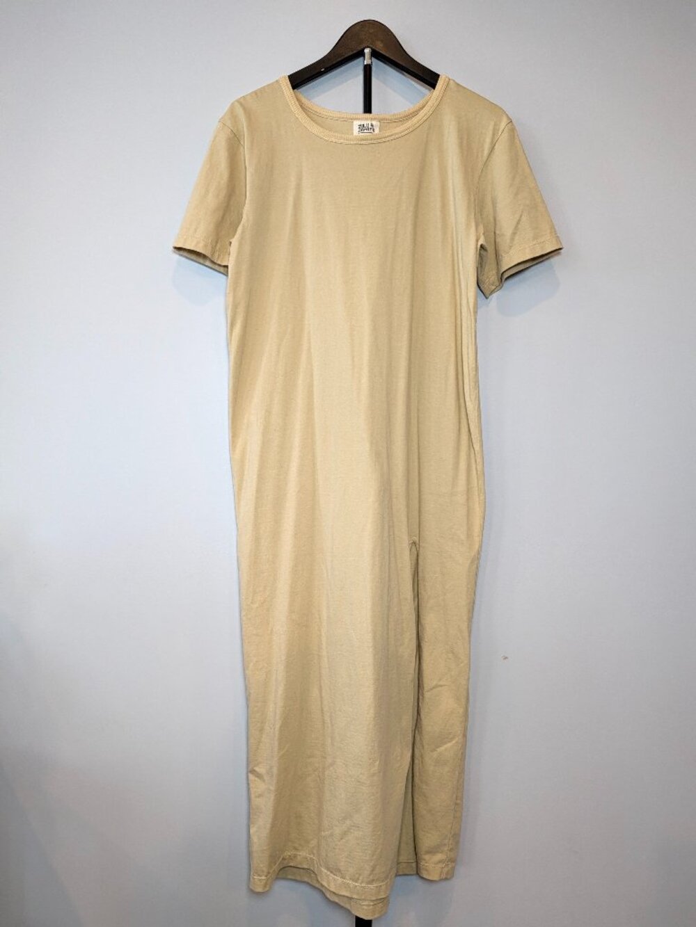 Zulu & Zephyr Women's Size XXS Beige TShirt Maxi Dress - Anthropologie